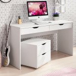 MATI desk with drawer cabinet