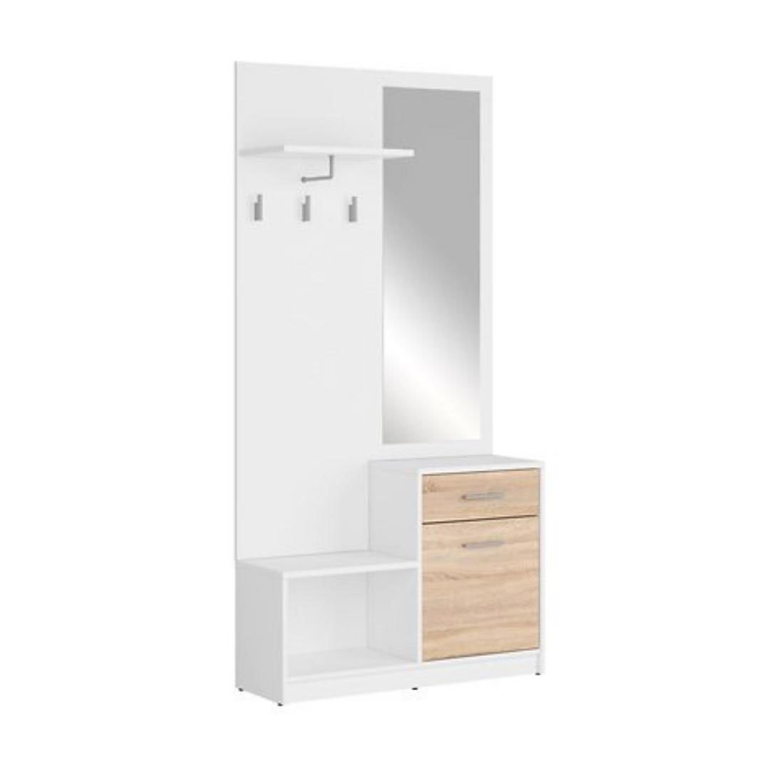 Hallway Furniture Nepo white / sonoma oak Hallway Furniture Nepo white / sonoma oak