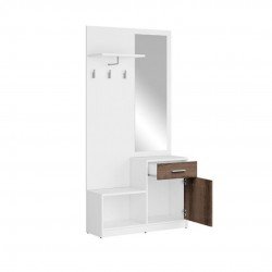 Hallway Furniture Nepo white / oak monastery Hallway Furniture Nepo white / oak monastery