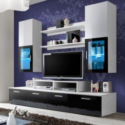 מזנון לסלון MINI White/Black