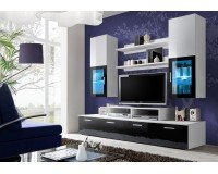 Showing image for Wall Unit Set MINI White/Black Wall Unit Set MINI White/Black image