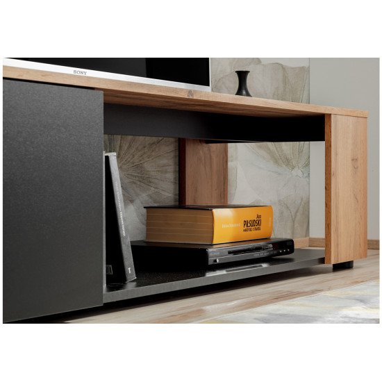 Showing image for Wall Unit Set MAZE I Black Wall Unit Set MAZE I Black Furniture, Furniture Wall Units, Modern Furniture Wall Units image
