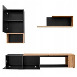 מזנון לסלון MAZE II Black מזנון לסלון MAZE II Black