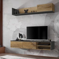 מזנון לסלון DALLAS Antracyt