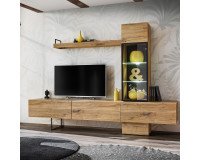 Showing image for Wall Unit Set RISE with lighting Wall Unit Set RISE with lighting image