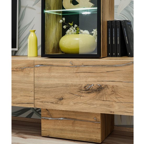 Showing image for Wall Unit Set RISE with lighting Wall Unit Set RISE with lighting image
