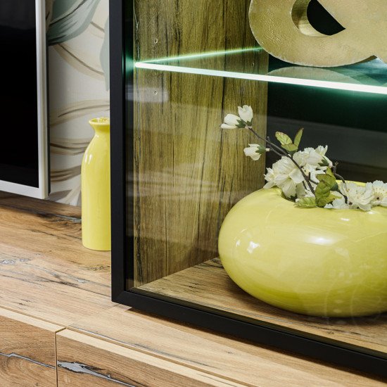 Showing image for Wall Unit Set RISE with lighting Wall Unit Set RISE with lighting image