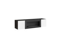 מזנון תלוי FLY M2 עם ביו-קמין ותאורה - Black / White מזנון תלוי FLY M2 עם ביו-קמין ותאורה - Black / White. ריהוט, מזנונים, מזנונים בסגנון מודרני.