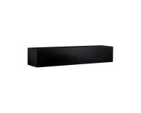 Showing image for Hanging wall unit FLY N1 with biofireplace - Black Hanging wall unit FLY N1 with biofireplace - Black image