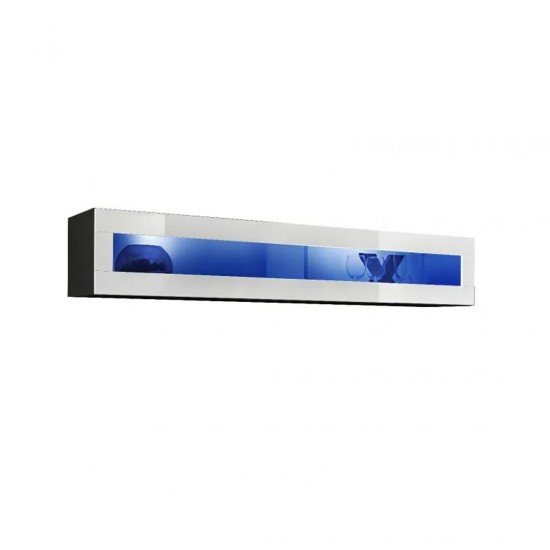 מזנון תלוי FLY N2 עם ביו-קמין ותאורה - Black / White מזנון תלוי FLY N2 עם ביו-קמין ותאורה - Black / White. ריהוט, מזנונים, מזנונים בסגנון מודרני.