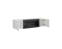 מזנון תלוי FLY N2 עם ביו-קמין ותאורה - Black / White מזנון תלוי FLY N2 עם ביו-קמין ותאורה - Black / White. ריהוט, מזנונים, מזנונים בסגנון מודרני.