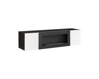 מזנון תלוי FLY N3 עם ביו-קמין ותאורה - Black / White מזנון תלוי FLY N3 עם ביו-קמין ותאורה - Black / White. ריהוט, מזנונים, מזנונים בסגנון מודרני.