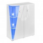 Низкая витрина EDGE с подсветкой