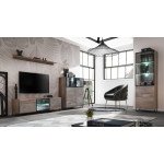 מזנון לסלון PLANK עם תאורת לד