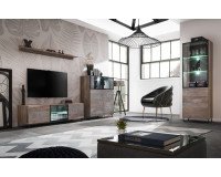 Showing image for Wall unit PLANK with LED lighting Wall unit PLANK with LED lighting image