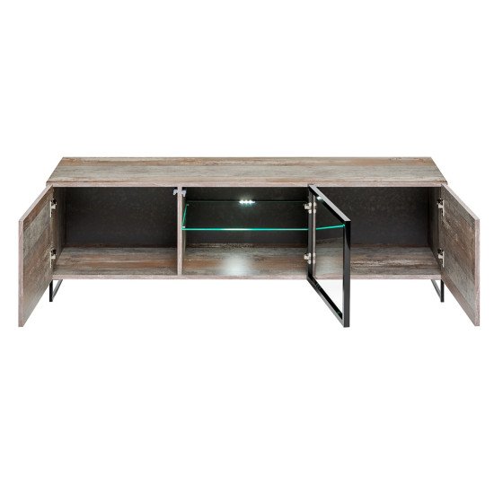 Showing image for Wall unit PLANK with LED lighting Wall unit PLANK with LED lighting image