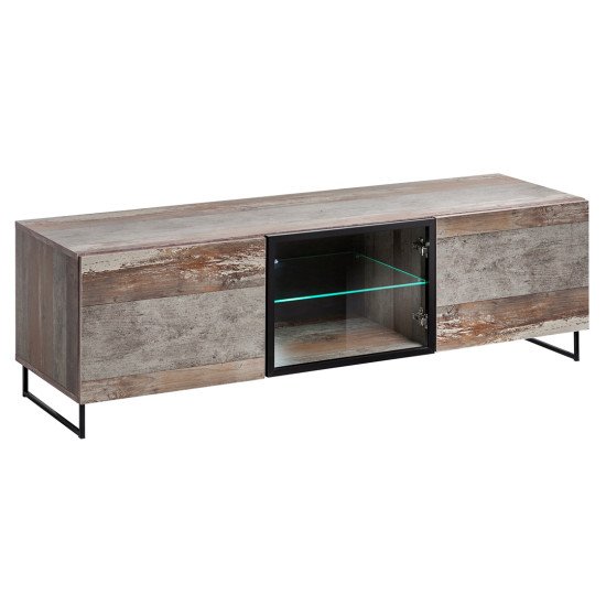 Showing image for Wall unit PLANK with LED lighting Wall unit PLANK with LED lighting image