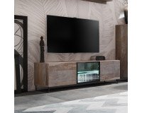 Showing image for Wall unit PLANK with LED lighting Wall unit PLANK with LED lighting image
