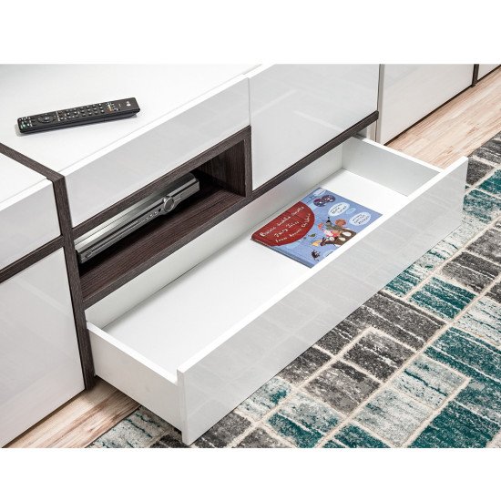 Showing image for TV stand CROSS with LED lighting TV stand CROSS with LED lighting Furniture, TV Stands, Chest Of Drawers, CROSS Collection image