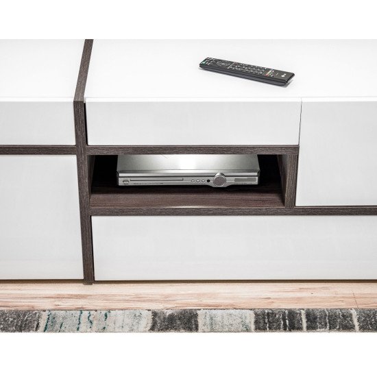 Showing image for TV stand CROSS with LED lighting TV stand CROSS with LED lighting Furniture, TV Stands, Chest Of Drawers, CROSS Collection image
