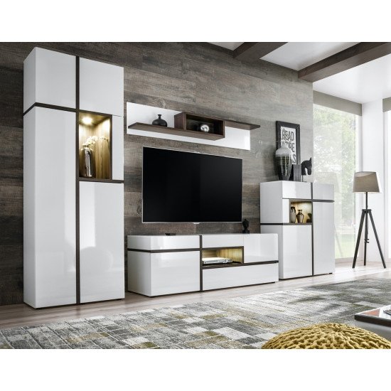 Showing image for TV stand CROSS with LED lighting TV stand CROSS with LED lighting Furniture, TV Stands, Chest Of Drawers, CROSS Collection image