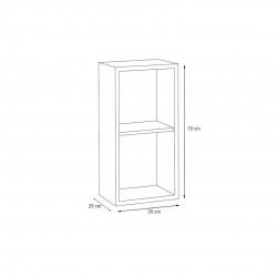 Wall shelf BLOX Black - 15 Wall shelf BLOX Black - 15