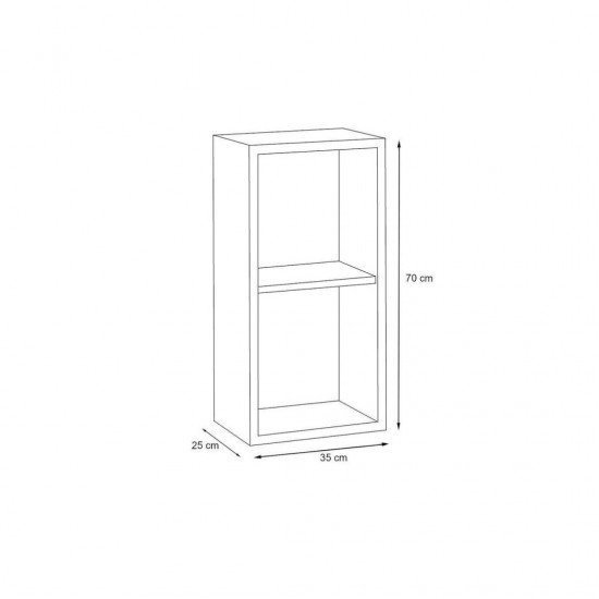 Showing image for Wall shelf BLOX Black - 15 Wall shelf BLOX Black - 15 Furniture, Wall Shelves, Office Furniture, Collection BLOX image