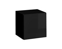 Showing image for Single-door wall cabinet BLOX Black - 20 Single-door wall cabinet BLOX Black - 20 image