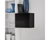 Showing image for Single-door wall cabinet BLOX Black - 20 Single-door wall cabinet BLOX Black - 20 image