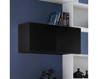 Showing image for Single-door wall cabinet BLOX Black - 21 Single-door wall cabinet BLOX Black - 21 image