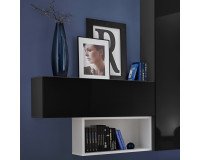 Showing image for Wall Mounted Console BLOX Black - 22 Wall Mounted Console BLOX Black - 22 Furniture, Office Furniture, Consoles, Collection BLOX image