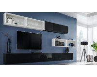 Showing image for Wall Mounted Console BLOX Black - 23 Wall Mounted Console BLOX Black - 23 Furniture, Office Furniture, Consoles, Collection BLOX image