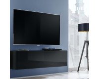 Showing image for Wall Mounted Console BLOX Black - 23 Wall Mounted Console BLOX Black - 23 Furniture, Office Furniture, Consoles, Collection BLOX image