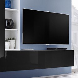 Wall Mounted Console BLOX Black - 24 Wall Mounted Console BLOX Black - 24