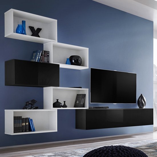 Showing image for Wall Mounted Console BLOX Black - 24 Wall Mounted Console BLOX Black - 24 image