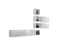 Showing image for Wall Unit BLOX VII White Wall Unit BLOX VII White image