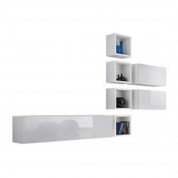Wall Unit BLOX VII White Wall Unit BLOX VII White