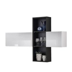 Mini Wall Unit BLOX I White/Black Mini Wall Unit BLOX I White/Black