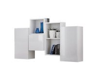 Showing image for Mini Wall Unit BLOX III White Mini Wall Unit BLOX III White image