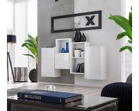 Showing image for Mini Wall Unit BLOX III White Mini Wall Unit BLOX III White image