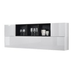 Mini Wall Unit BLOX V White/Black