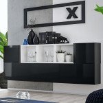 Mini Wall Unit BLOX V Black/White