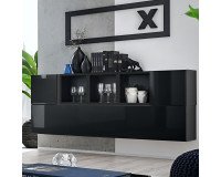 Showing image for Mini Wall Unit BLOX V Black Mini Wall Unit BLOX V Black Furniture, Furniture Wall Units, Modern Furniture Wall Units, Collection BLOX image