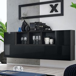 Mini Wall Unit BLOX V Black