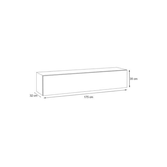 Showing image for Mini Wall Unit BLOX V Black Mini Wall Unit BLOX V Black Furniture, Furniture Wall Units, Modern Furniture Wall Units, Collection BLOX image