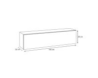 Showing image for Mini Wall Unit BLOX VI White Mini Wall Unit BLOX VI White Furniture, Furniture Wall Units, Modern Furniture Wall Units, Collection BLOX image