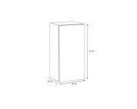 Showing image for Mini Wall Unit BLOX VI White Mini Wall Unit BLOX VI White Furniture, Furniture Wall Units, Modern Furniture Wall Units, Collection BLOX image