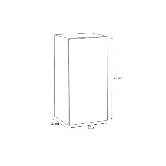 Showing image for Mini Wall Unit BLOX VI White Mini Wall Unit BLOX VI White Furniture, Furniture Wall Units, Modern Furniture Wall Units, Collection BLOX image