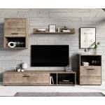 Wall Unit HALO GRAY GRAPHITE
