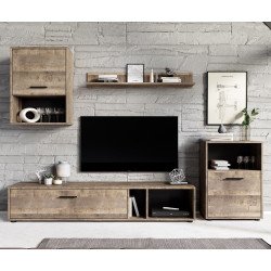 Wall Unit HALO GRAY GRAPHITE